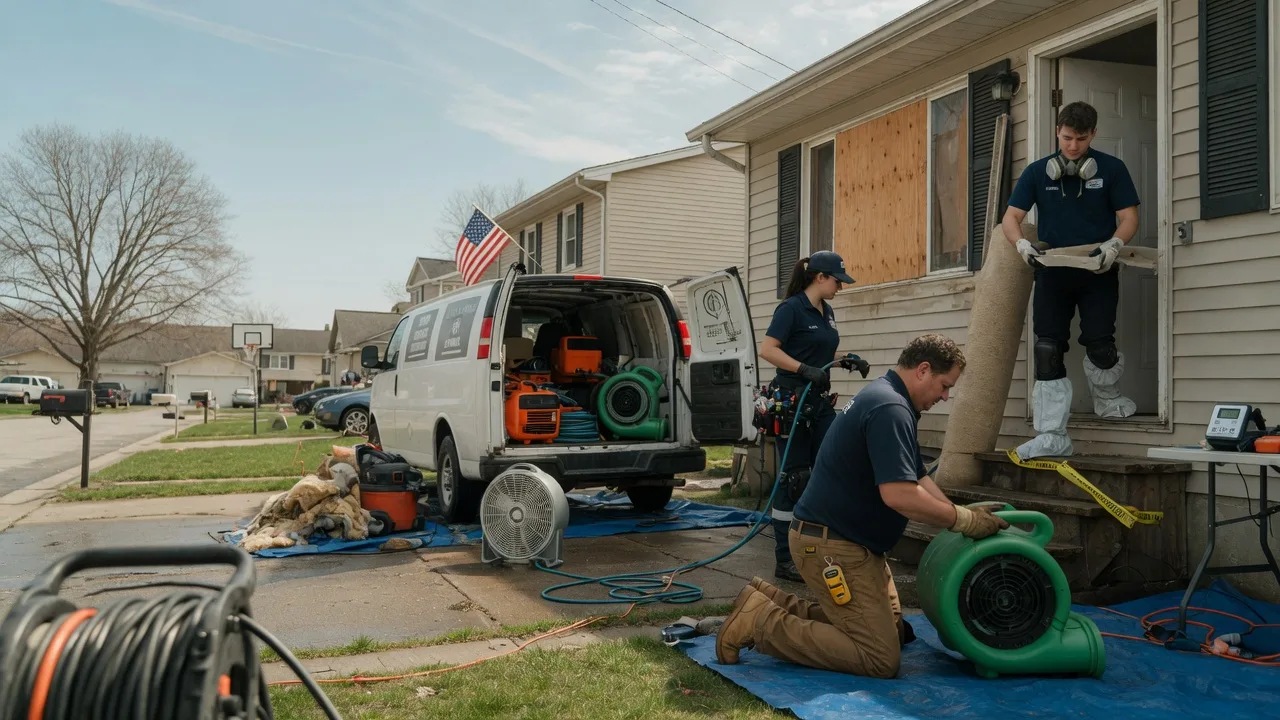 Water Damage Restoration in Wadsworth, OH near me